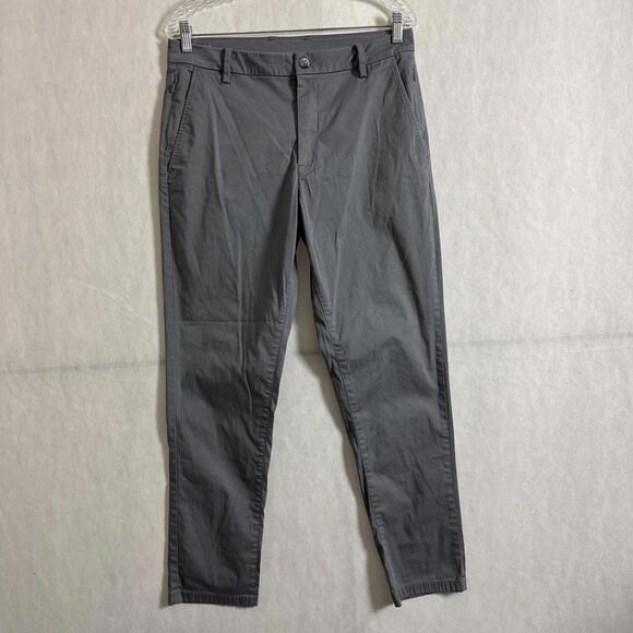 Birddogs Men's Size 32x30 Gray Cotton Blend Slim Flit Stretch Khaki Pants - Picture 1 of 10